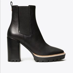 SOLDOUT Tory Burch Miller Lug Sole Platform Boot